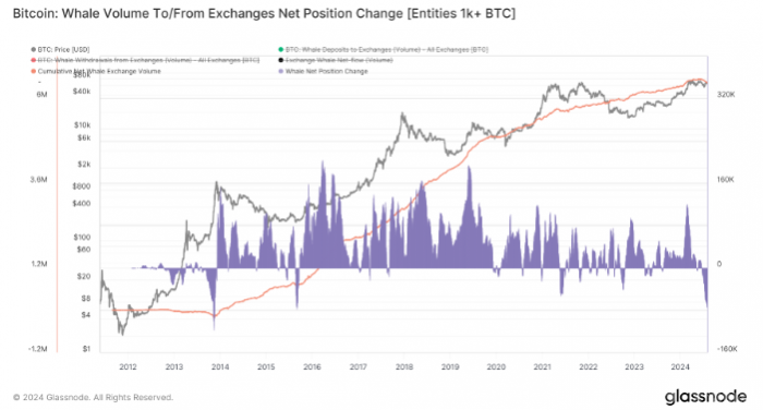 Bitcoin鯨魚(yú)交易量創(chuàng)9年新高，價(jià)格觸底跡象顯現(xiàn)圖片