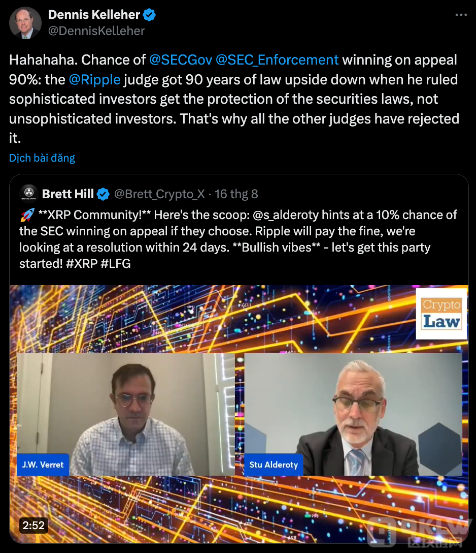 Better Markets 首席執(zhí)行官：美國(guó) SEC 在 Ripp 圖片